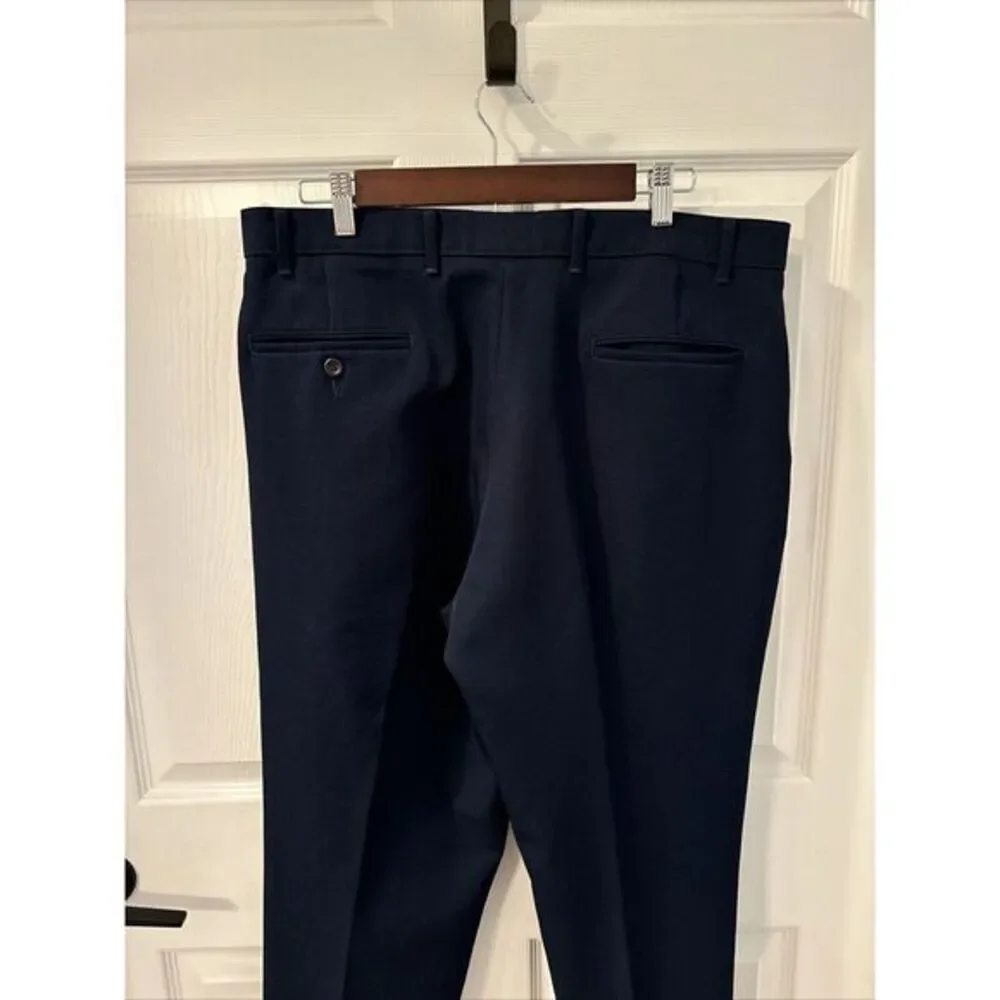 Levi's Mens Action Slacks Trouser Pants Size 38x29 Navy‎ Blue